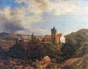 unknow artist Landsberg Castle France oil painting artist